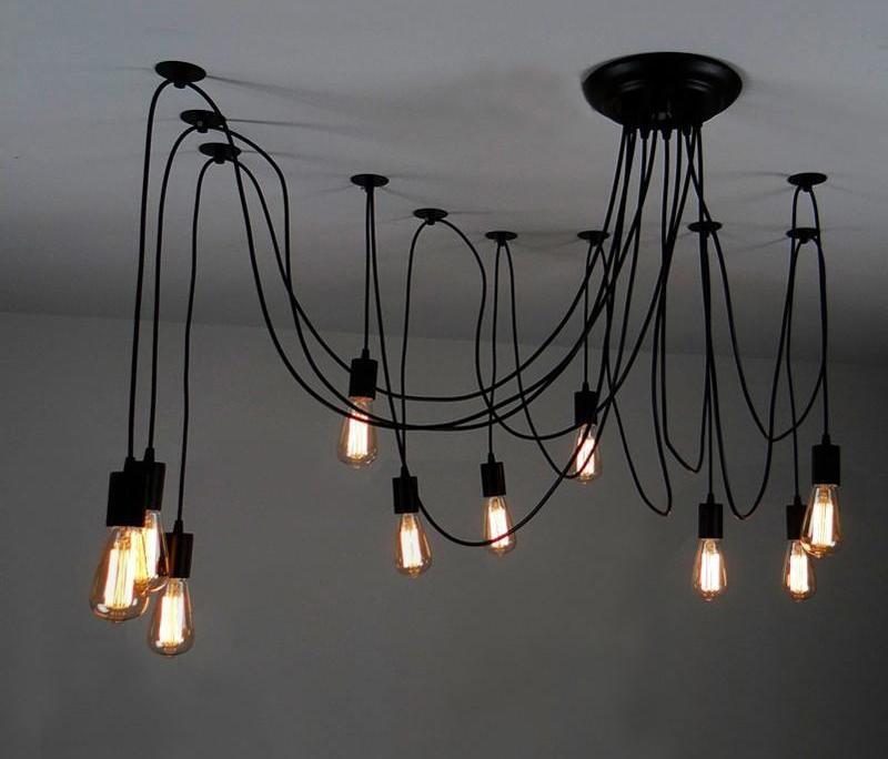 Multi-Cable Spider Chandelier